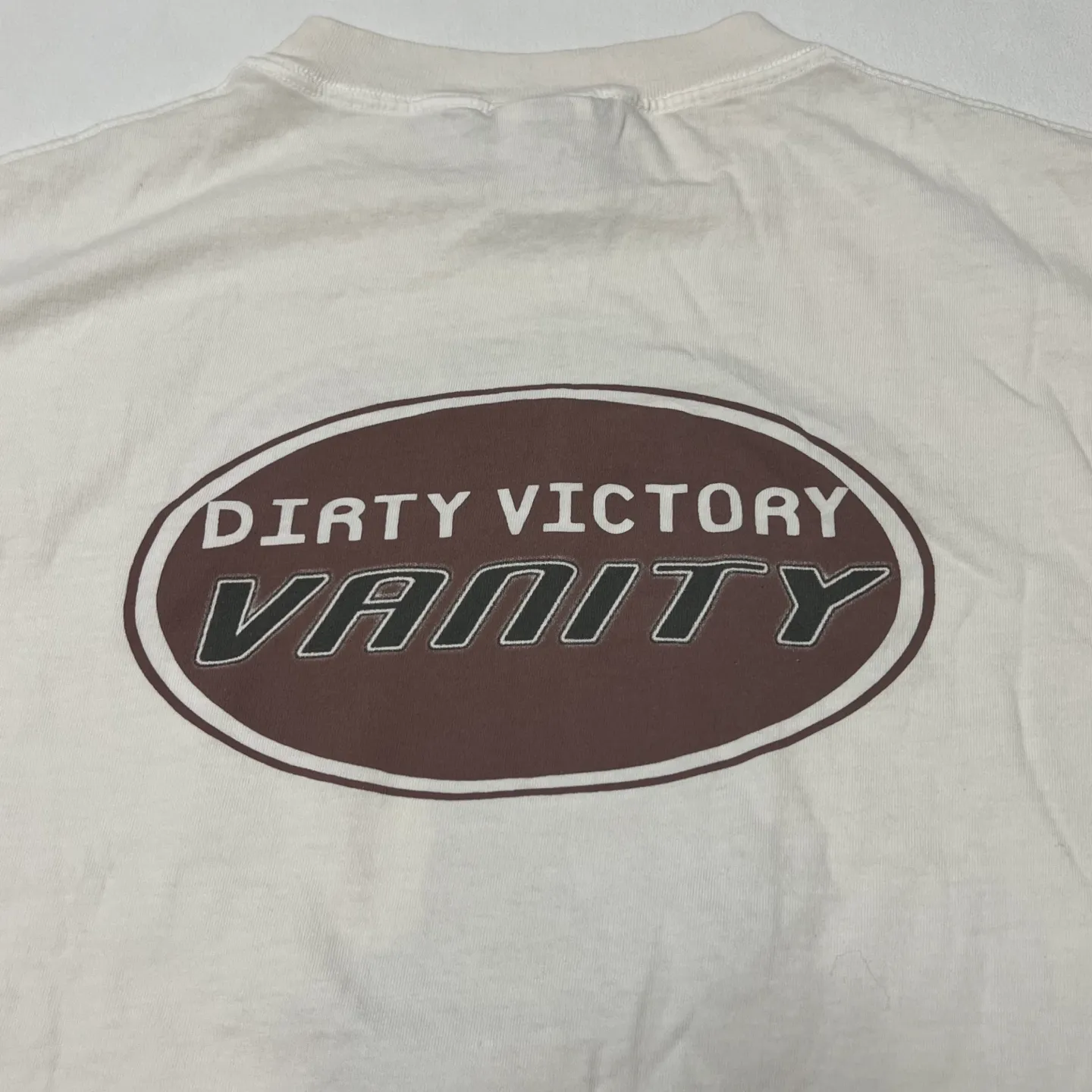 SAINT Mxxxxxx VANITY SS TEE/WHT Jesus Butterfly Print Short Sleeve Off-White S-XL Cylindrical No Side Seam Fabric 220g High Weight OE Yarn ⚠️Note: It is almost meaningless if it is not a cylindrical fabric Customized main mark/wash mark/little angel anti-counterfeiting label Original-level printing factory Top purchasing level